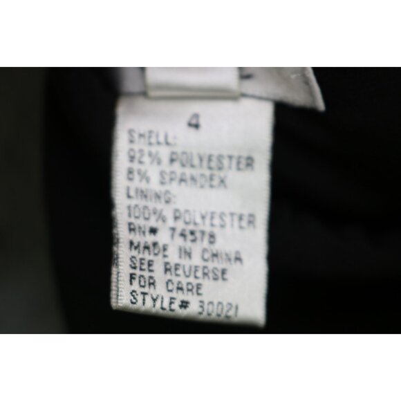 Cache' Black Halter Beaded Hi-Lo Midi Dress-Size 4-Whimsigoth-Event - Picture 8 of 14